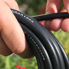 Picture of 100' Blk 1/4" Vinyl 