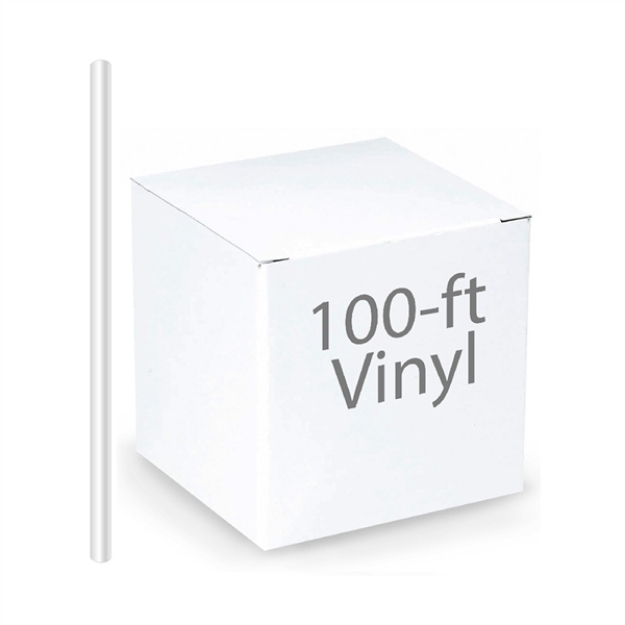Picture of 100' White 1/4" Vinyl 