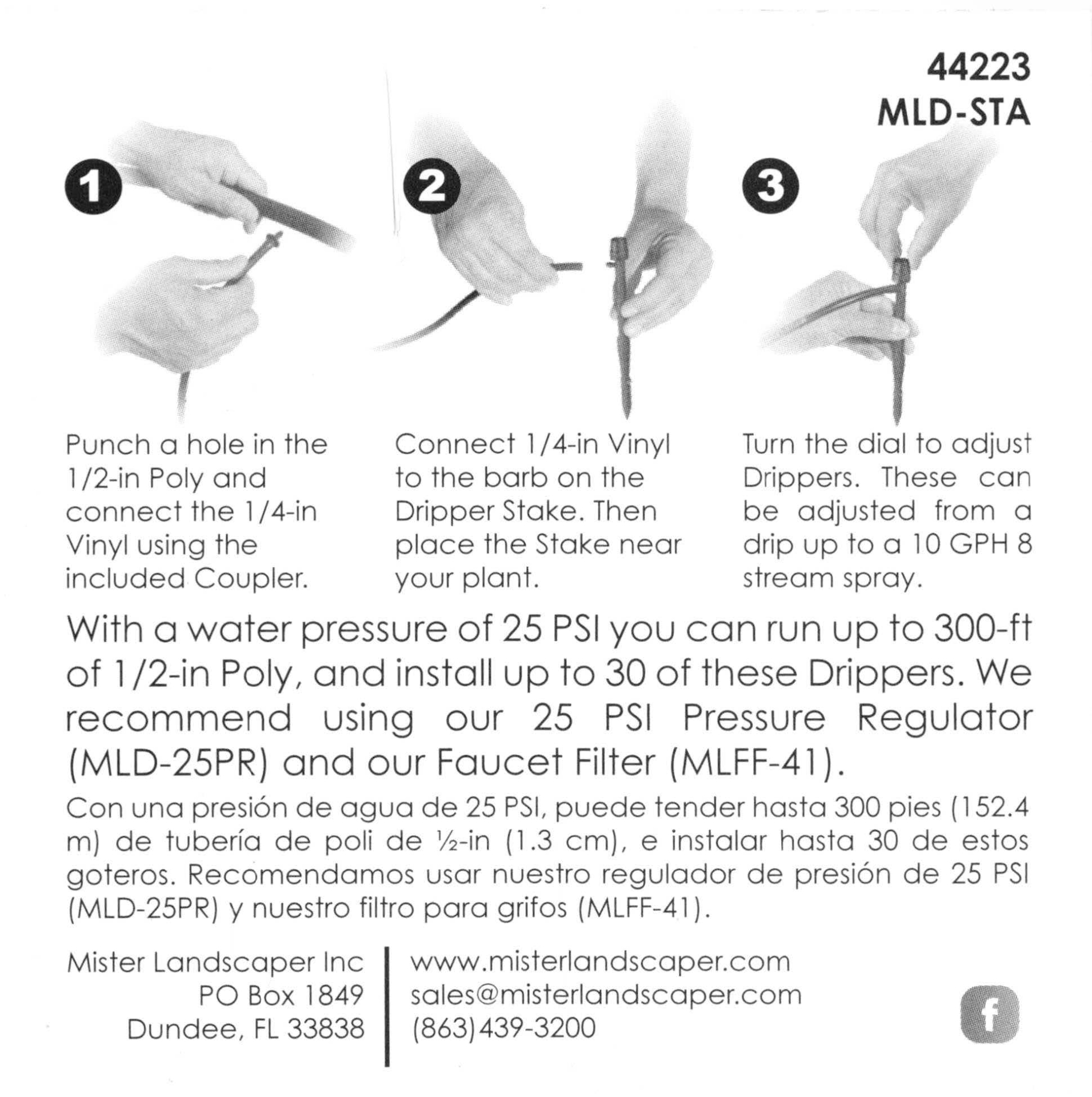 Picture of Adjustable Drip/Spray Stakes (QTY 100)  