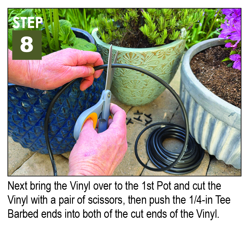 Picture of Patio & Potted Plant Drip Kit w/30 ADJ Drip/Spray Stakes