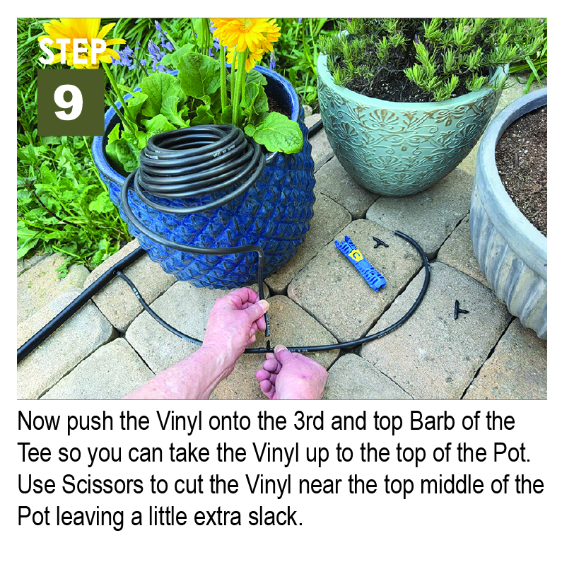 Picture of Patio & Potted Plant Drip Kit w/15 ADJ Drip/Spray Stakes