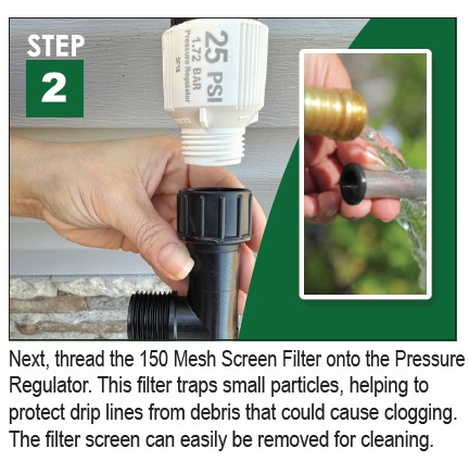 Picture of Vegetable Garden Drip Kit-6 in Spacing